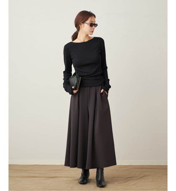 Plage「《追加》super100s Jersey boat/N プルオーバー」|Tシャツ・カットソー|