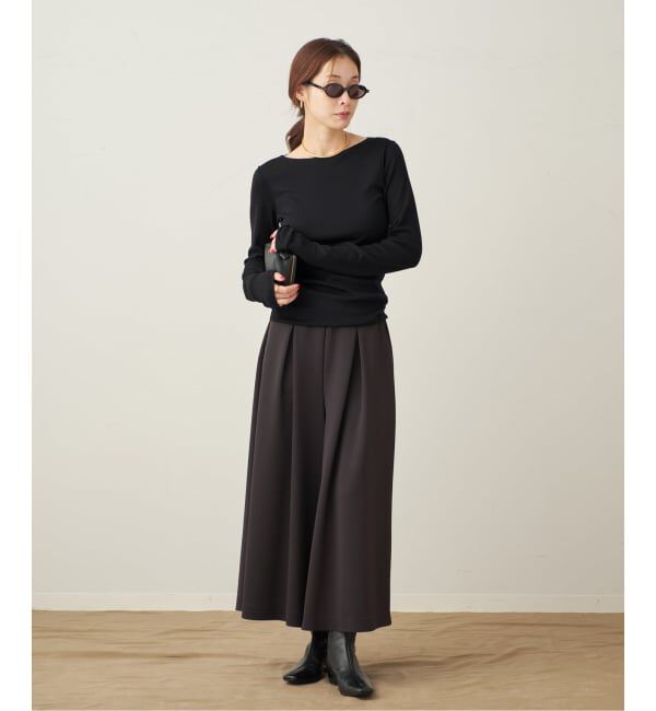 Plage「《追加》super100s Jersey boat/N プルオーバー」|Tシャツ・カットソー|