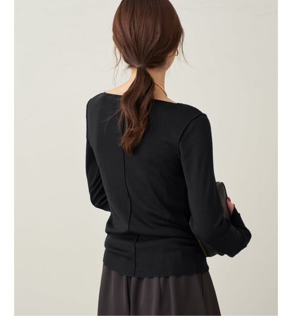 Plage「《追加》super100s Jersey boat/N プルオーバー」|Tシャツ・カットソー|