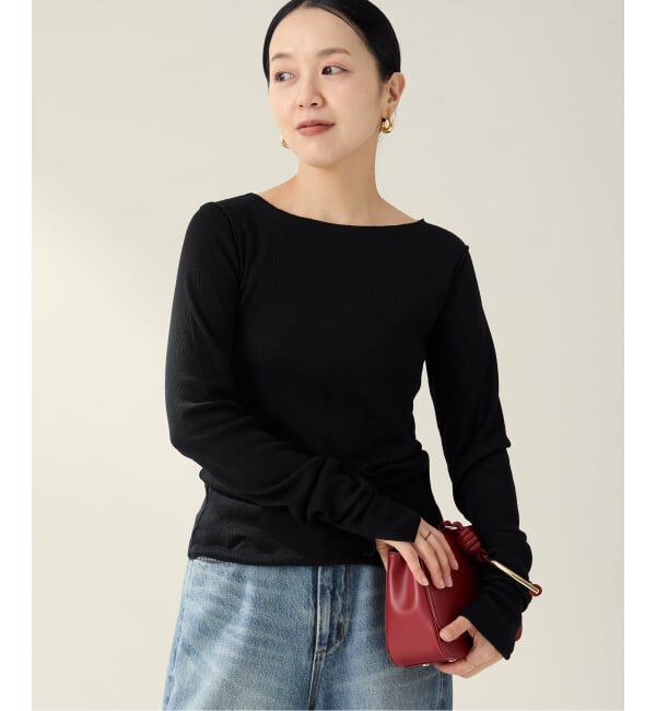 Plage「《追加》super100s Jersey boat/N プルオーバー」|Tシャツ・カットソー|