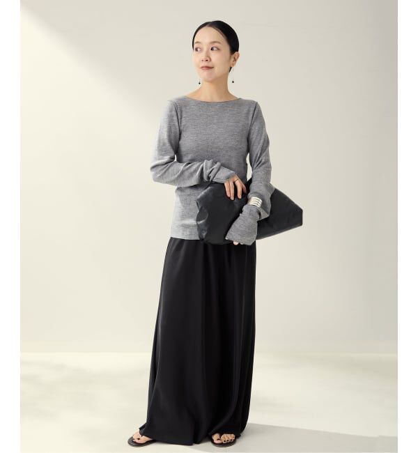 Plage「《追加》super100s Jersey boat/N プルオーバー」|Tシャツ・カットソー|