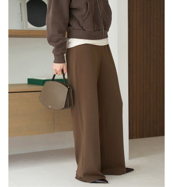 Plage「Center Crease Knit パンツ」|その他|