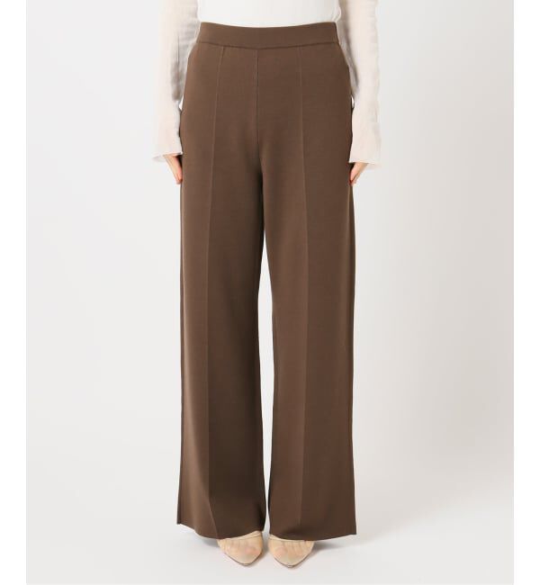Plage「Center Crease Knit パンツ」|その他|