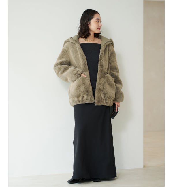 Vegancode / ヴィ―ガンコード FAUX FUR ブルゾン（Plage）｜ルミネの