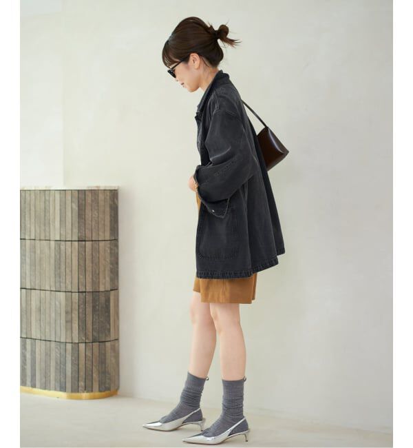 Plage「《一部カラーWEB限定追加》coverall 4」|デニムジャケット|