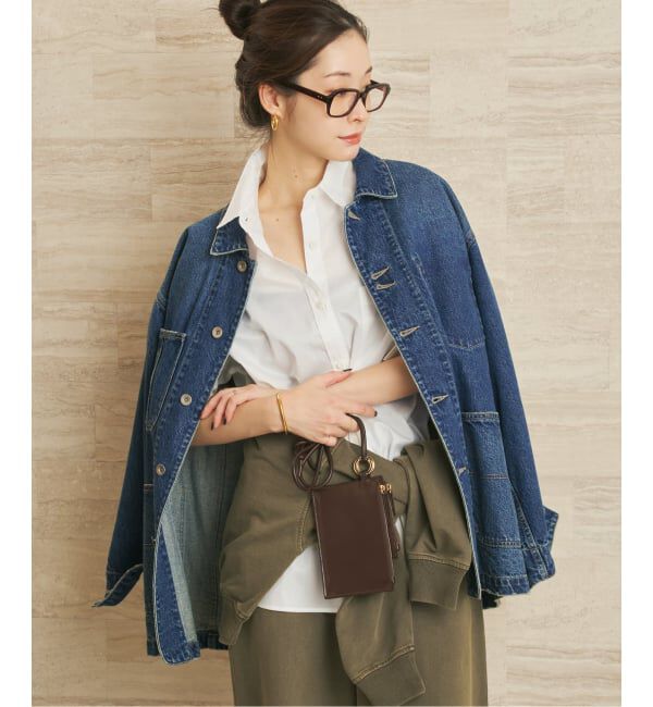 Plage「《一部カラーWEB限定追加》coverall 4」|デニムジャケット|