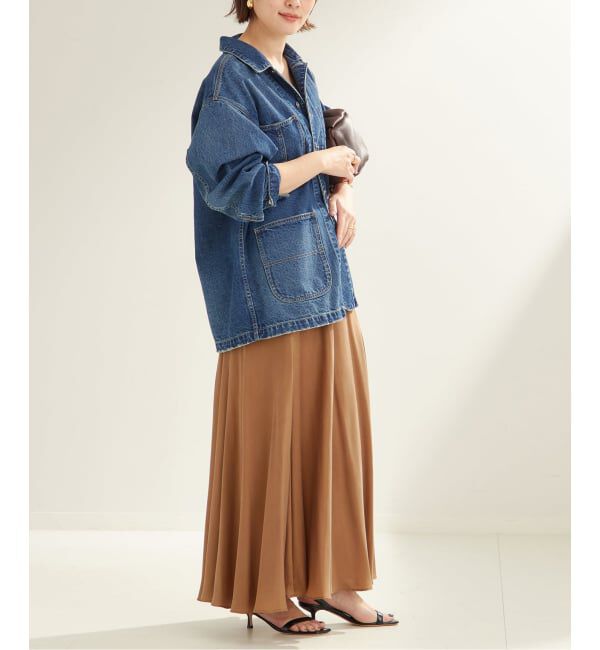 Plage「《一部カラーWEB限定追加》coverall 4」|デニムジャケット|