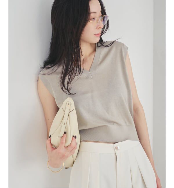 Plage「《予約》Compact Knit ベスト」|ベスト・ジレ|