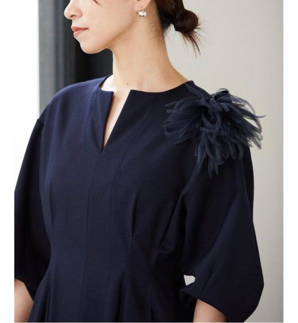 VERMEIL par iena「《追加2》シルクオーガンジーコサージュ」|ブローチ・コサージュ|