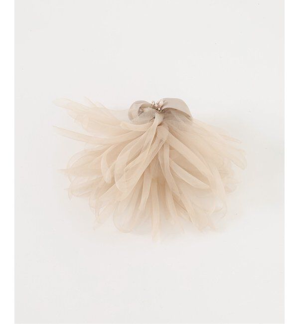 VERMEIL par iena「《追加2》シルクオーガンジーコサージュ」|ブローチ・コサージュ|