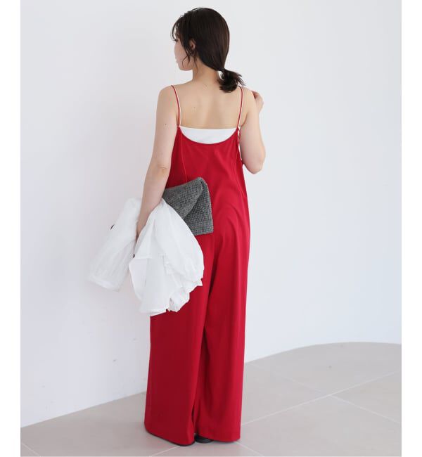 SLOBE IENA「《接触冷感》Albini キャミサロペット」|オールインワン|