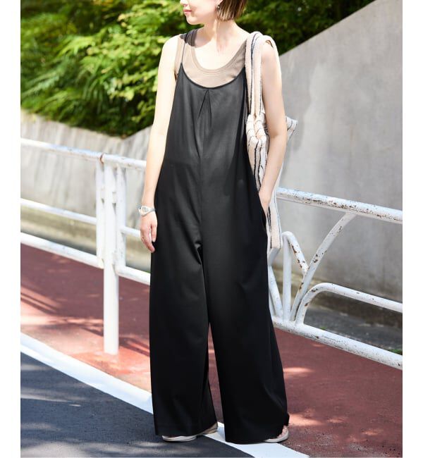 SLOBE IENA「《接触冷感》Albini キャミサロペット」|オールインワン|