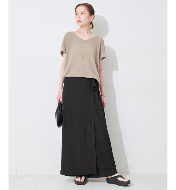 SLOBE IENA「《WEB限定/追加》ラップジャージパンツ」|その他|