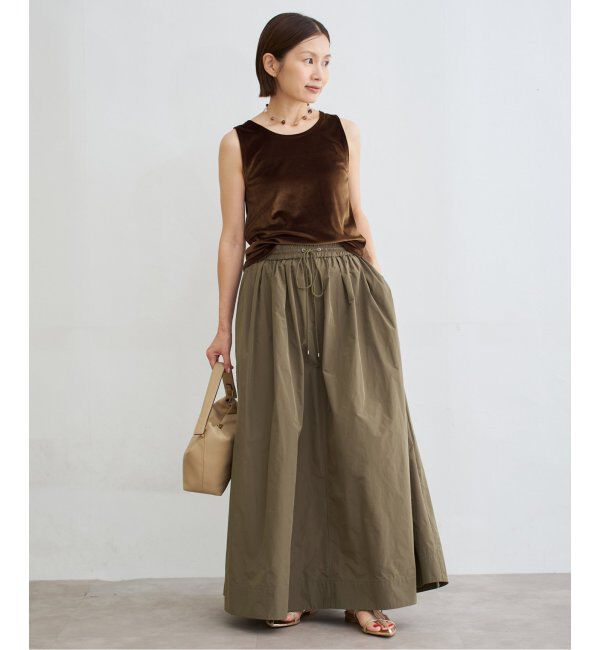 IENA「スノーベロア ノースリーブ」|Tシャツ・カットソー|