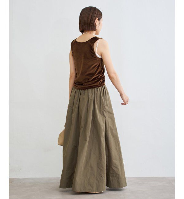 IENA「スノーベロア ノースリーブ」|Tシャツ・カットソー|