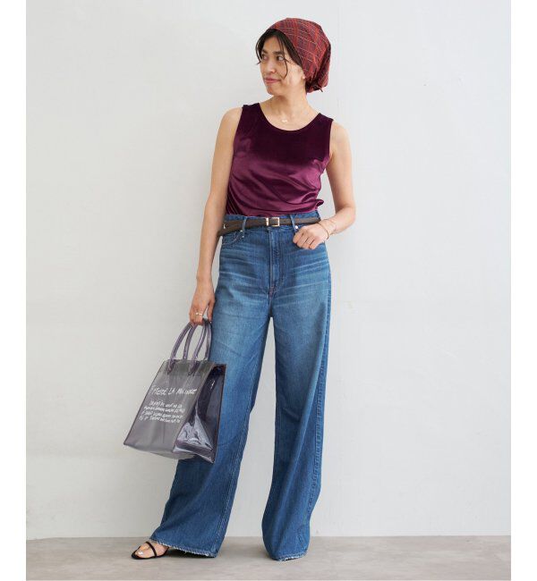 IENA「スノーベロア ノースリーブ」|Tシャツ・カットソー|