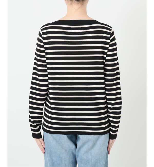 IENA「《追加2》SEATTLEボーダープルオーバー」|ニット・セーター|