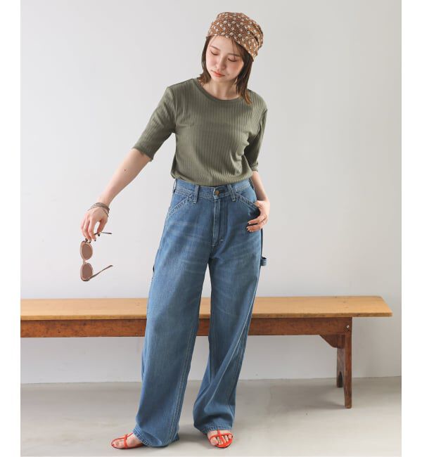 SLOBE IENA「《WEB限定/追加》LEE/リー SLOBE別注 ペインターパンツ LM7288」|デニム|