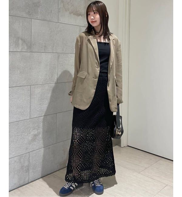 SLOBE IENA「コットンレーススカート」|スカート|