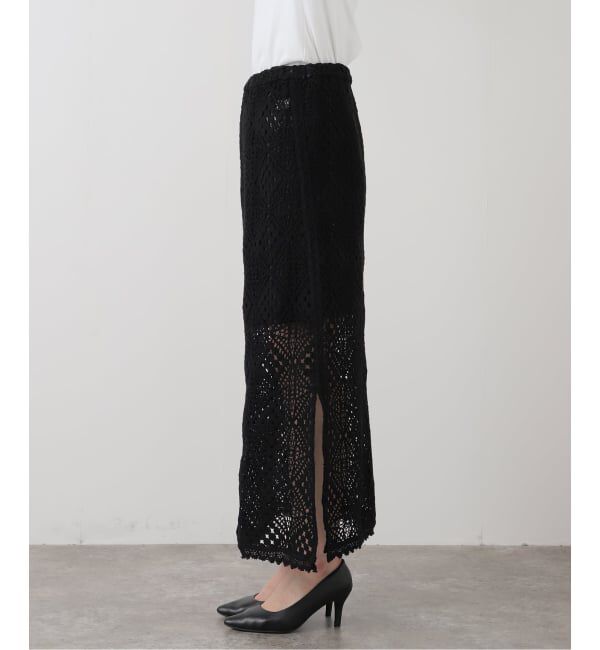 SLOBE IENA「コットンレーススカート」|スカート|