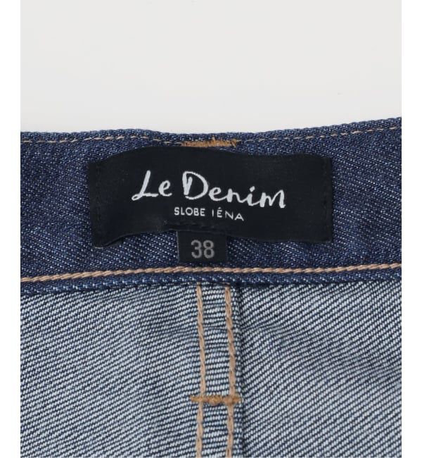 SLOBE IENA「《4サイズ展開》LE DENIM PEG カーブワイドデニム」|デニム|