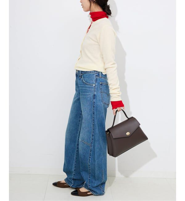 SLOBE IENA「echecs クルーネックカーディガン」|カーディガン|