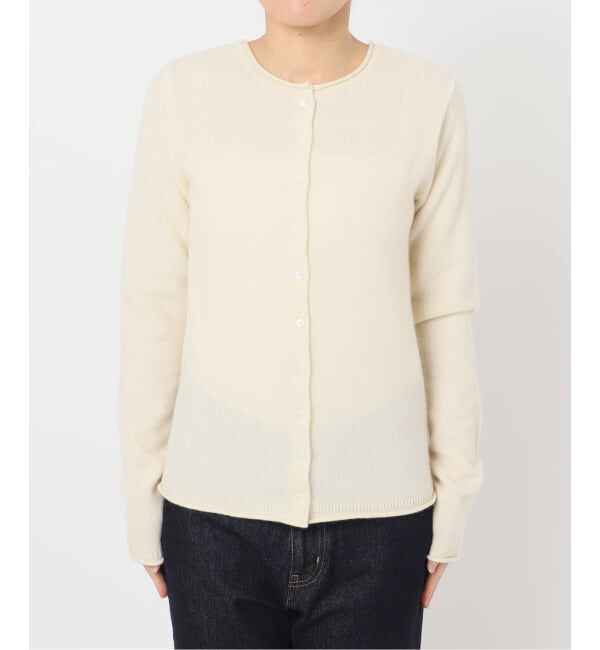 SLOBE IENA「echecs クルーネックカーディガン」|カーディガン|