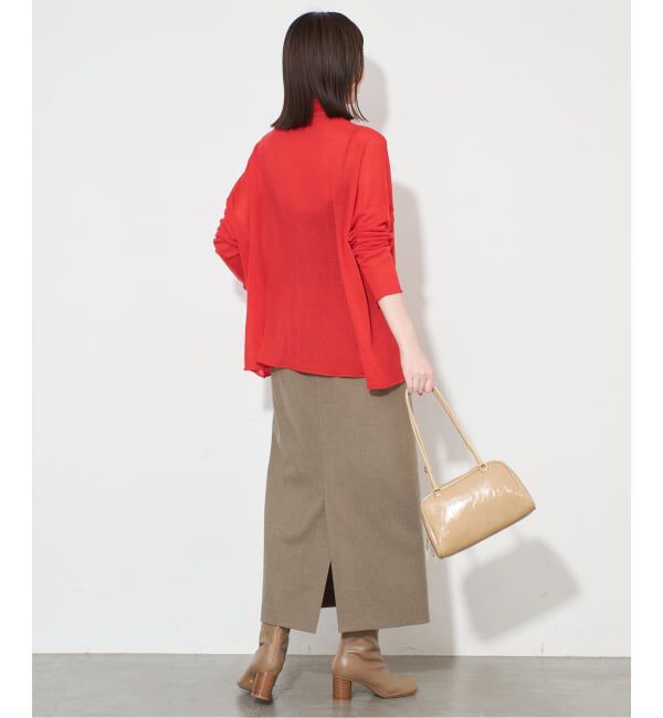 SLOBE IENA「《吸湿発熱/3サイズ展開》ウールミックスイージースカート」|スカート|