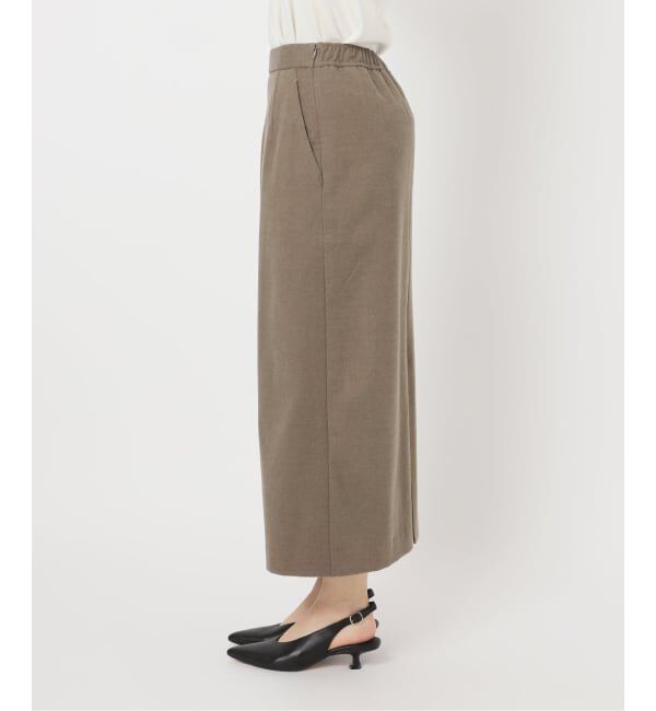 SLOBE IENA「《吸湿発熱/3サイズ展開》ウールミックスイージースカート」|スカート|