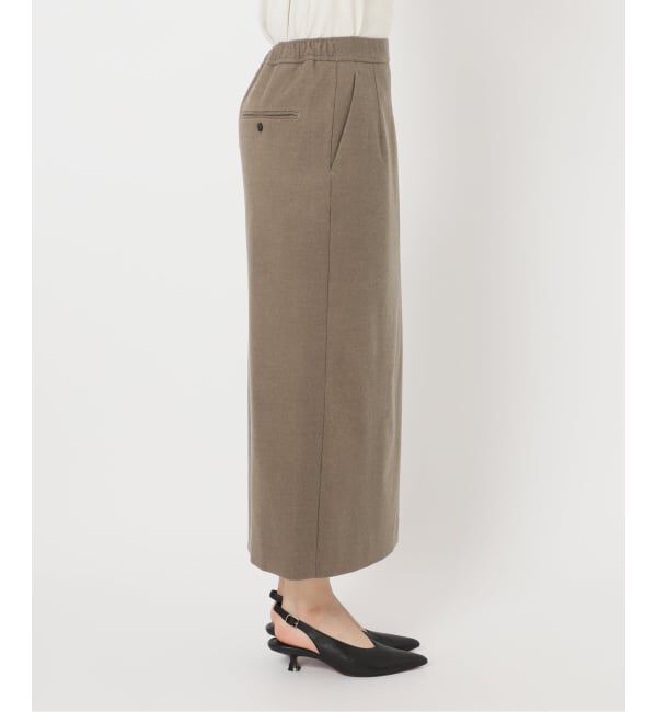 SLOBE IENA「《吸湿発熱/3サイズ展開》ウールミックスイージースカート」|スカート|