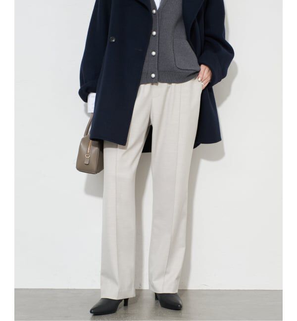 SLOBE IENA「《吸湿発熱/WEBのみ4サイズ展開/追加》CIRCULATE WARM パンツ」|スラックス|