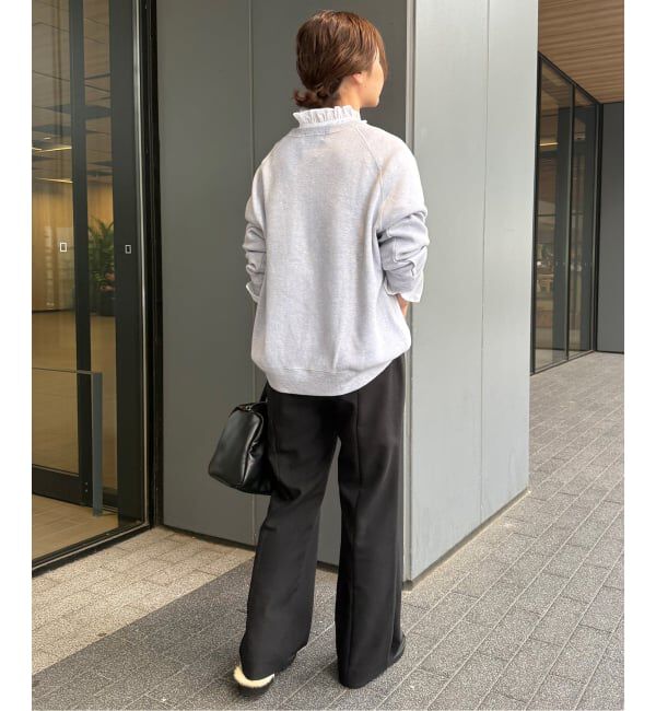 SLOBE IENA「《WEBのみ4サイズ展開》ウォッシャブルセミフレアパンツ」|その他|