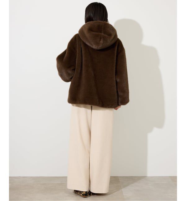 SLOBE IENA「ツイードリラックススラックス」|スラックス|