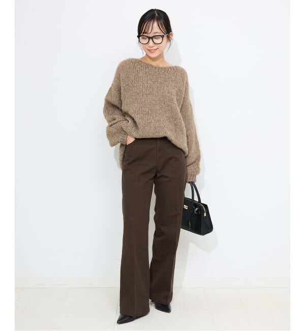 SLOBE IENA「Dickies/ディッキーズ SLOBE別注 フレアチノパンツ」|チノ|