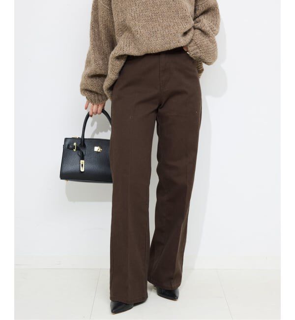 SLOBE IENA「Dickies/ディッキーズ SLOBE別注 フレアチノパンツ」|チノ|