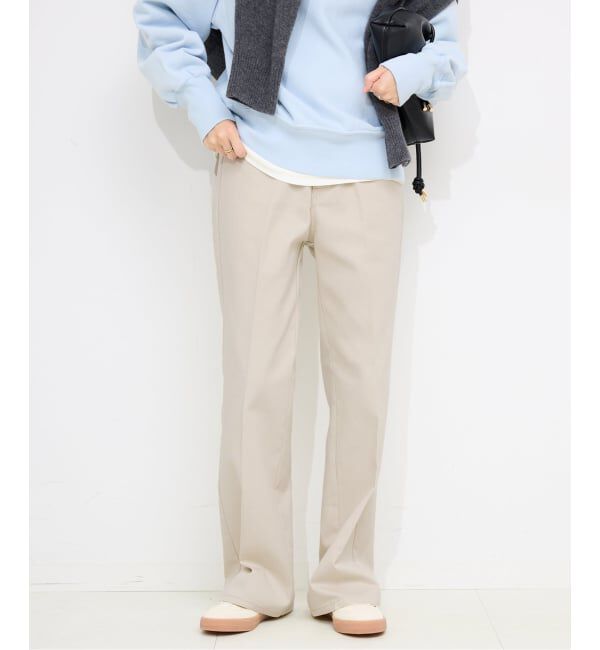 SLOBE IENA「Dickies/ディッキーズ SLOBE別注 フレアチノパンツ」|チノ|