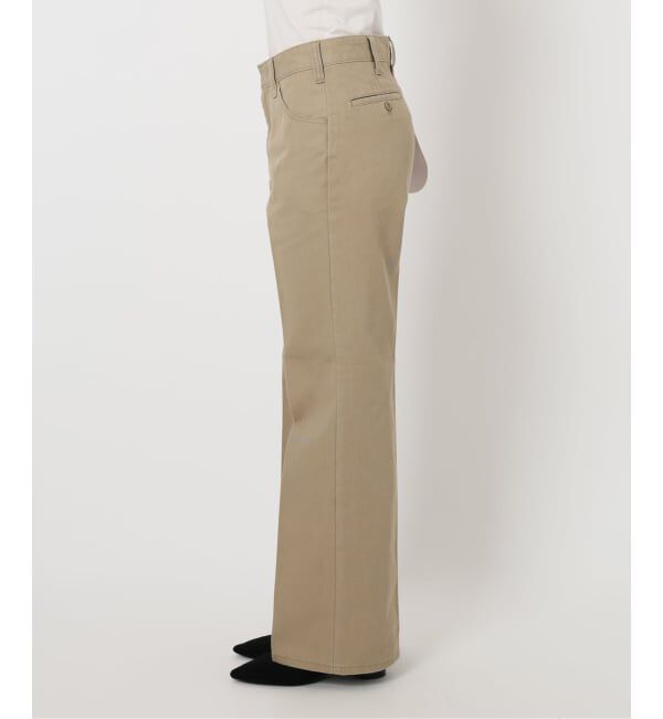 SLOBE IENA「Dickies/ディッキーズ SLOBE別注 フレアチノパンツ」|チノ|