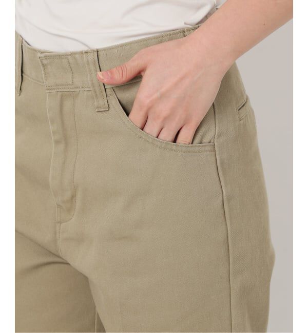 SLOBE IENA「Dickies/ディッキーズ SLOBE別注 フレアチノパンツ」|チノ|