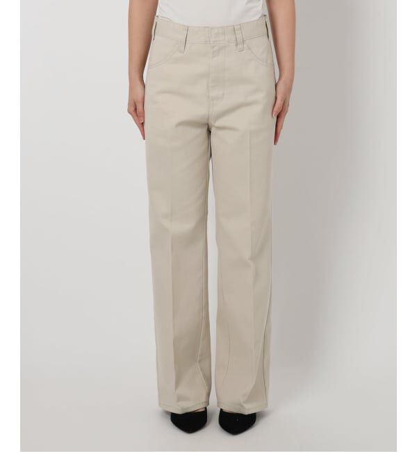 SLOBE IENA「Dickies/ディッキーズ SLOBE別注 フレアチノパンツ」|チノ|