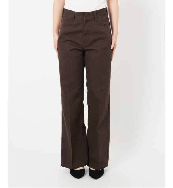 SLOBE IENA「Dickies/ディッキーズ SLOBE別注 フレアチノパンツ」|チノ|