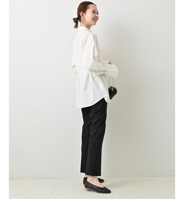 SLOBE IENA「《WEB限定/3サイズ展開/追加2》スティックパンツ」|スラックス|