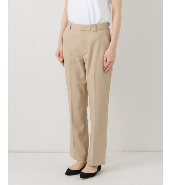 SLOBE IENA「《WEB限定/3サイズ展開/追加2》スティックパンツ」|スラックス|