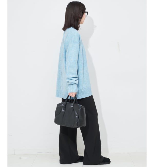 SLOBE IENA「Vネックルーズニットカーディガン」|カーディガン|