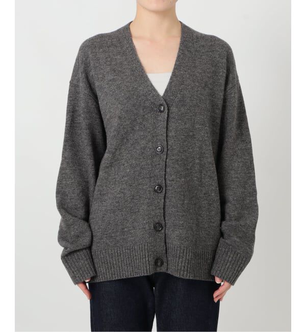 SLOBE IENA「Vネックルーズニットカーディガン」|カーディガン|