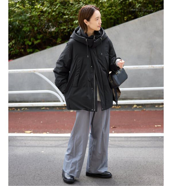 SLOBE IENA「フェザーライト撥水モンスターダウン」|ダウン|