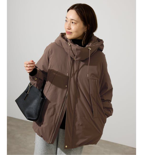 SLOBE IENA「フェザーライト撥水モンスターダウン」|ダウン|