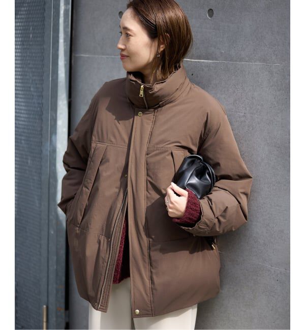 SLOBE IENA「フェザーライト撥水モンスターダウン」|ダウン|