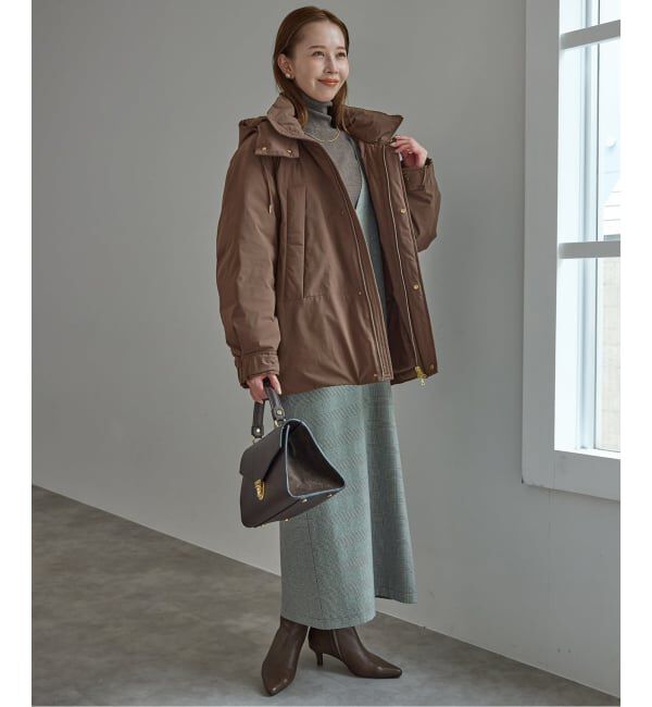 SLOBE IENA「フェザーライト撥水モンスターダウン」|ダウン|