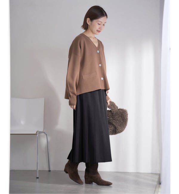 IENA「《WEB限定/追加》ストレッチプリーツスカート」|スカート|