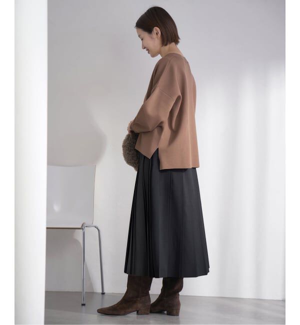 IENA「《WEB限定/追加》ストレッチプリーツスカート」|スカート|
